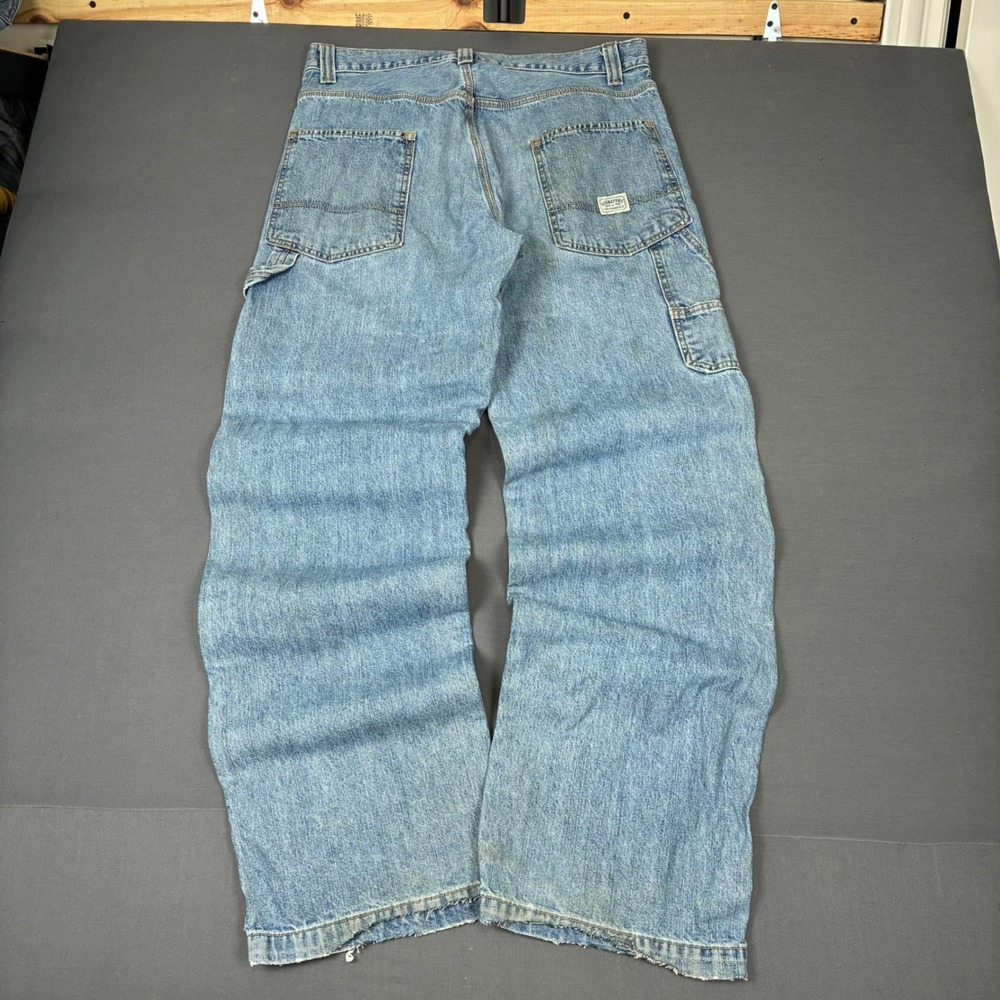 Levi's Strauss Signature Carpenter Jeans Men's Size 34x34 Baggy Wide Leg